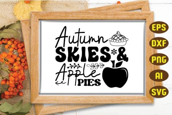 Autumn Skies Apple Pies SVG Review for Embroidery