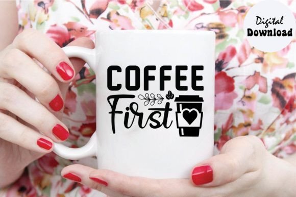 Coffee First Svg: A Designer’s Take on Coffee-Themed Embroidery