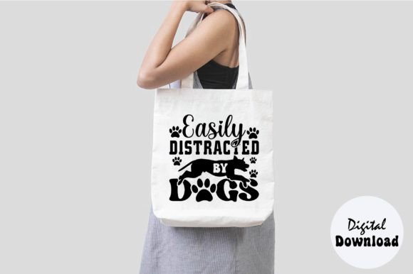 Easily Distracted by Dogs Svg Review