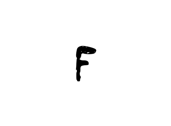 Hand Drawn Chalk Effect Mono F Review