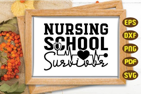 Nursing School Survivor Svg Design Review